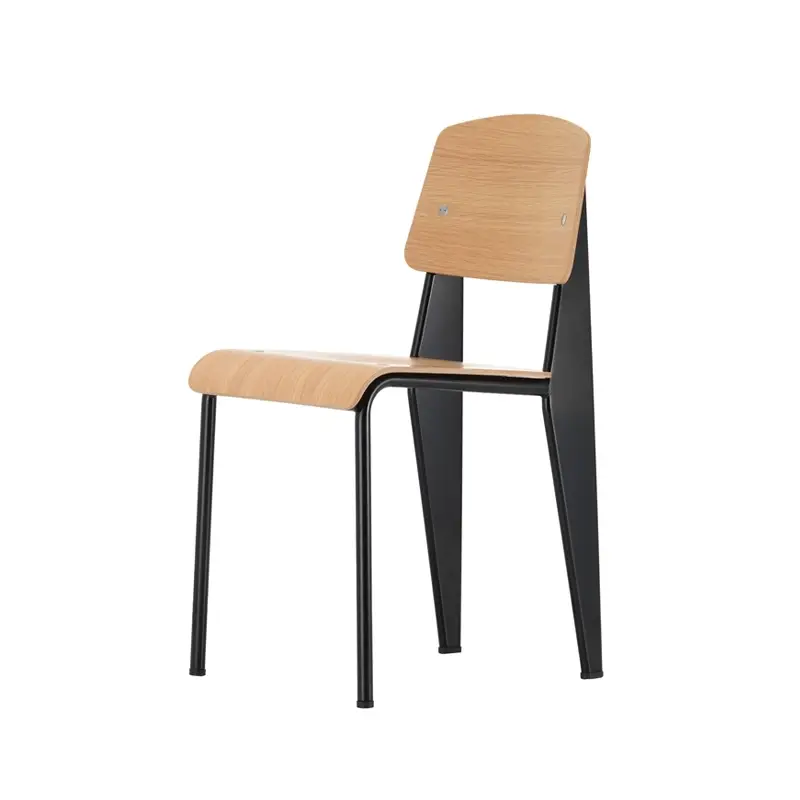 Chaise STANDARD CHAIR NoirVITRA Authentique