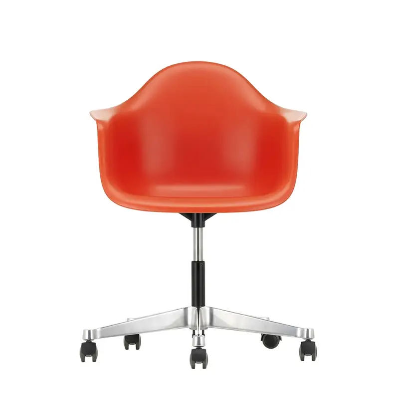 Fauteuil de bureau EAMES PLASTIC ARMCHAIR PACC Rouge coquelicot REVITRA Dernière Chance