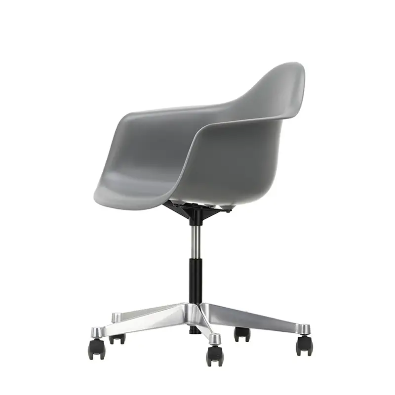 Fauteuil de bureau EAMES PLASTIC ARMCHAIR PACC Gris granit REVITRA Usine Directe