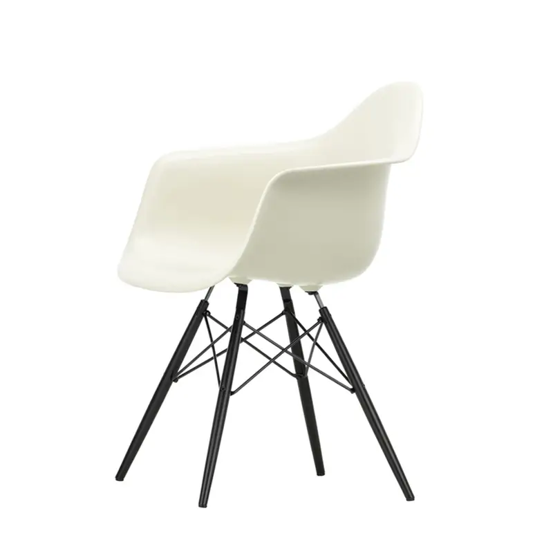 Chaise EAMES PLASTIC ARMCHAIR DAW Gris galet REVITRA Meilleur Choix