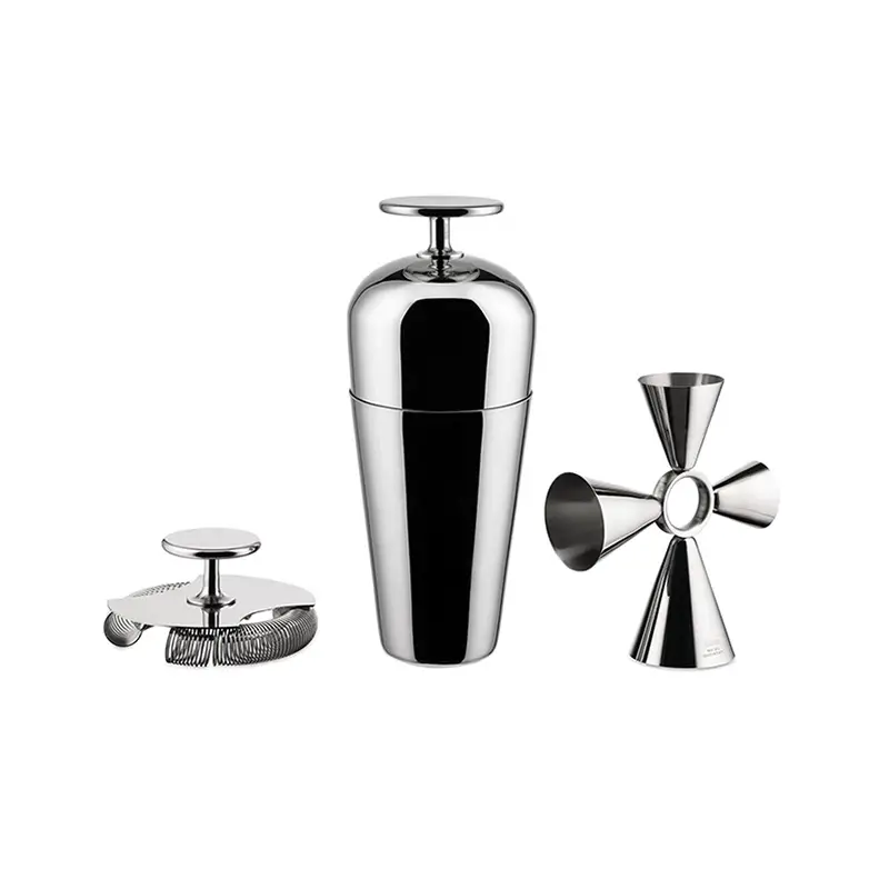 Soldes Kitchen Accessory THE TENDING BOX Stainless steel cocktail setALESSI