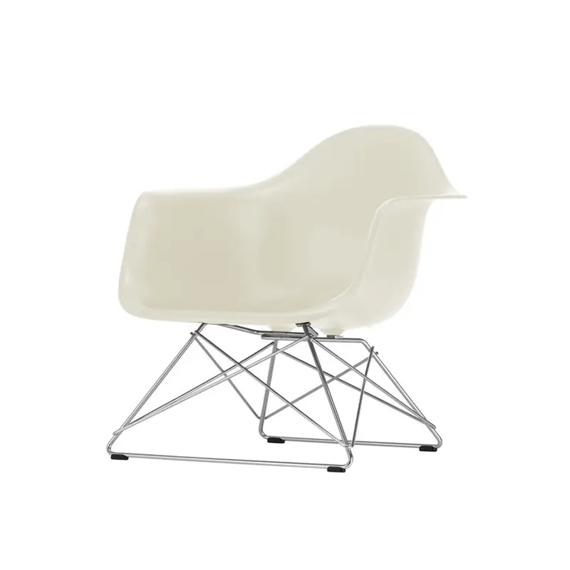 Livraison Express Easy chair EAMES PLASTIC ARMCHAIR LAR Pebble grey REVITRA