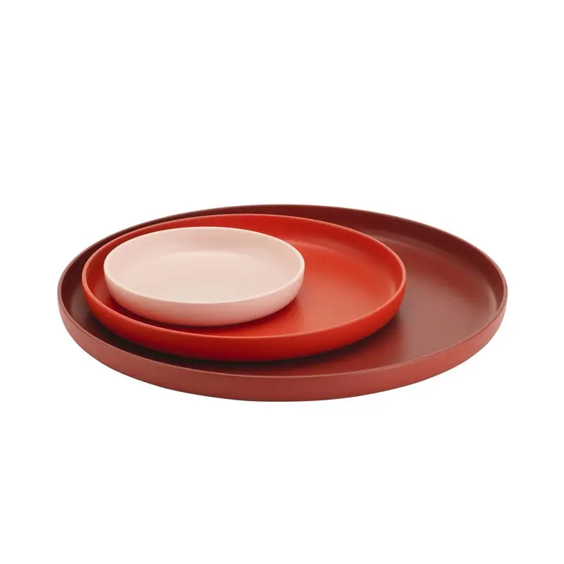 Super Prix Plateau, plat set de 3 plateaux TRAYS RougeVITRA