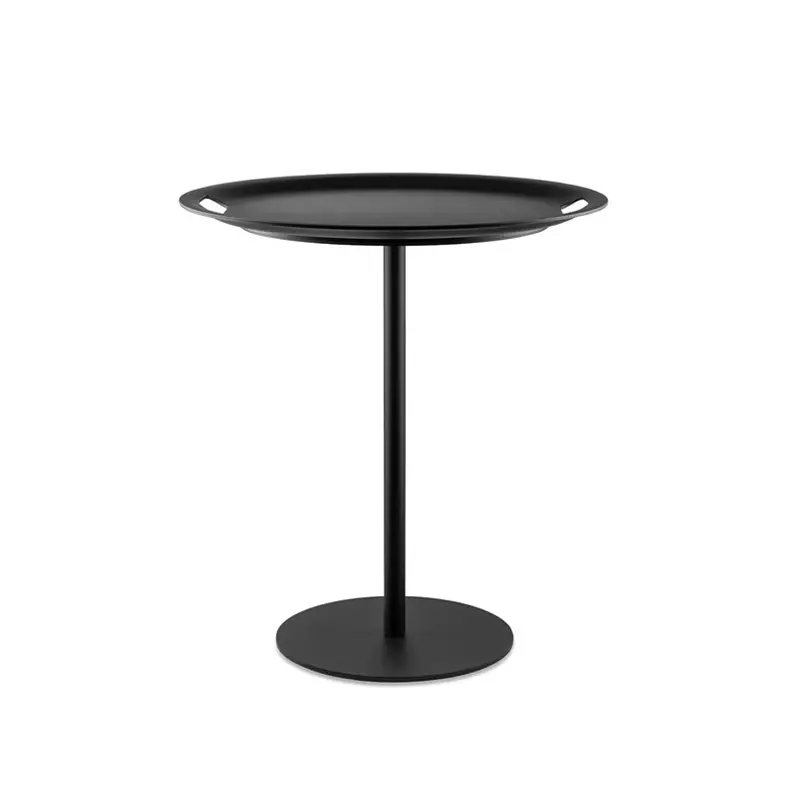 Prix Cassé Side Table OP-LA BlackALESSI