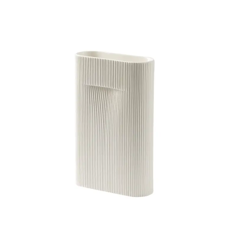 Réduction Vase Off-white RIDGE vaseMUUTO