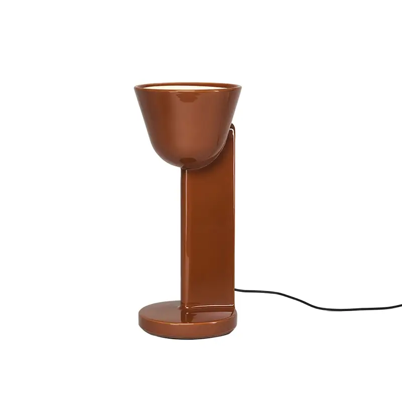 Petit Prix Lampe à poser CÉRAMIQUE UP Rouge rouille FLOS