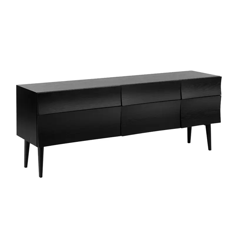 Storage Unit REFLECT Large sideboard BlackMUUTO Retour Gratuit