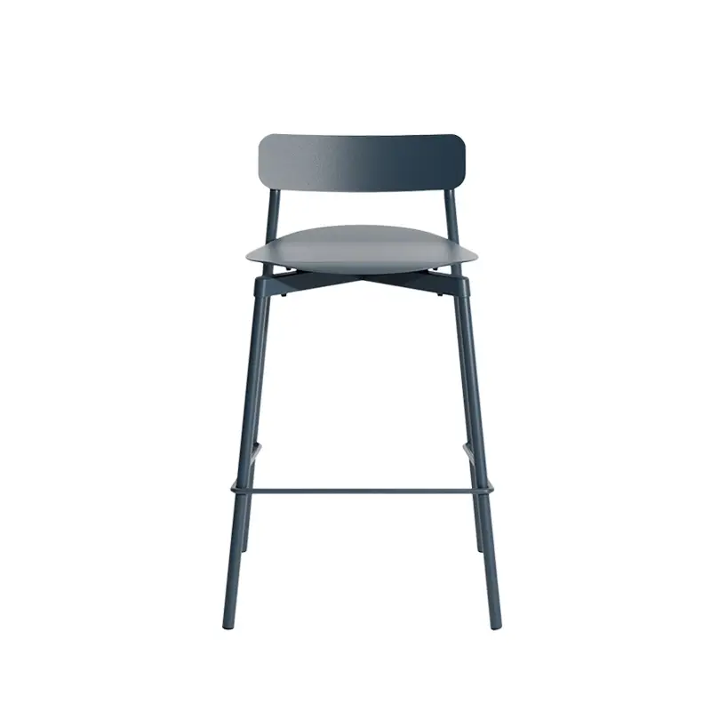 Populaire Tabouret haut FROMME H65 Gris bleuPETITE FRITURE