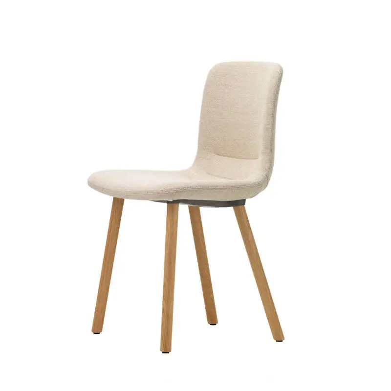 Promotion Saisonnière Chaise HAL SOFT WOOD Dumet 02 beige melangeVITRA