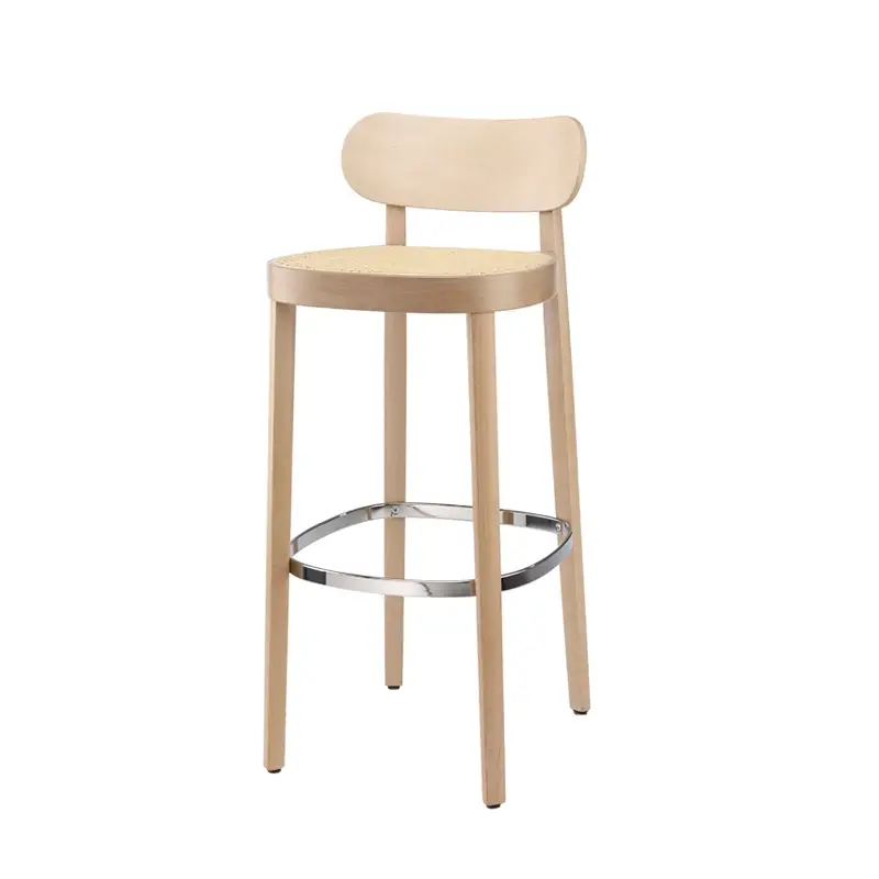 Seulement Aujourd'hui Bar Stool 118 H Beech, thinnedTHONET