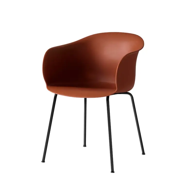 Offre Exclusive Chaise ELEFY JH28 Marron cuivre/ noirAND TRADITION