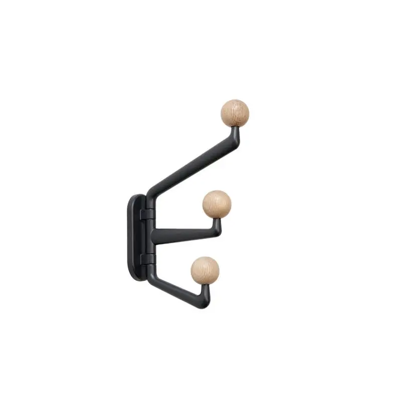 Wall Hook CAPTURE SC74 coat hook OakAND TRADITION Acheter Direct