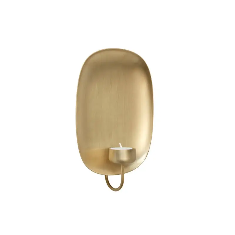 Soldes Candle Holder, Candlestick and Candle Photophore VOTIVE AV20 BrassAND TRADITION