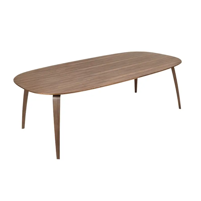 Marque Dining Table GUBI DINING ELLIPTICAL WalnutGUBI