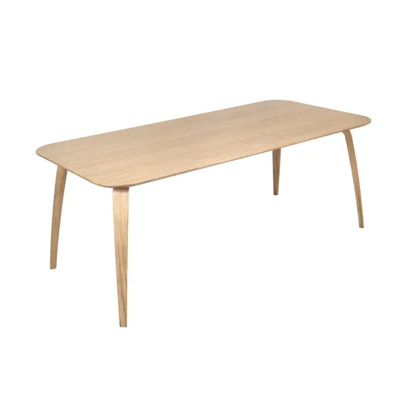 Dining Table GUBI DINING RECTANGULAR Natural oakGUBI Seulement Aujourd'hui