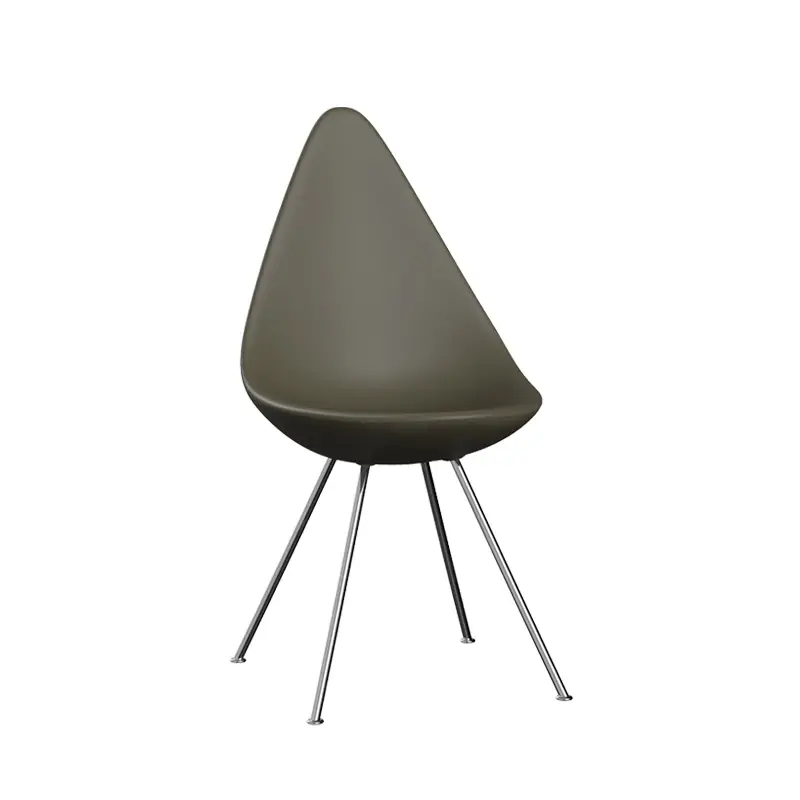 Dining Chair DROP Olive greenFRITZ HANSEN Promotion Saisonnière