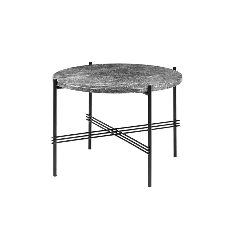 Table basse TS COFFEE Ø 55 Marbre Emperador grisGUBI Livraison Express