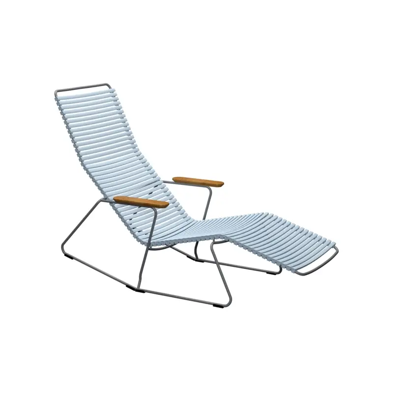 Acheter En Ligne Outdoor Bench and Sunlounger Sunrocker CLICK Light blueHOUE