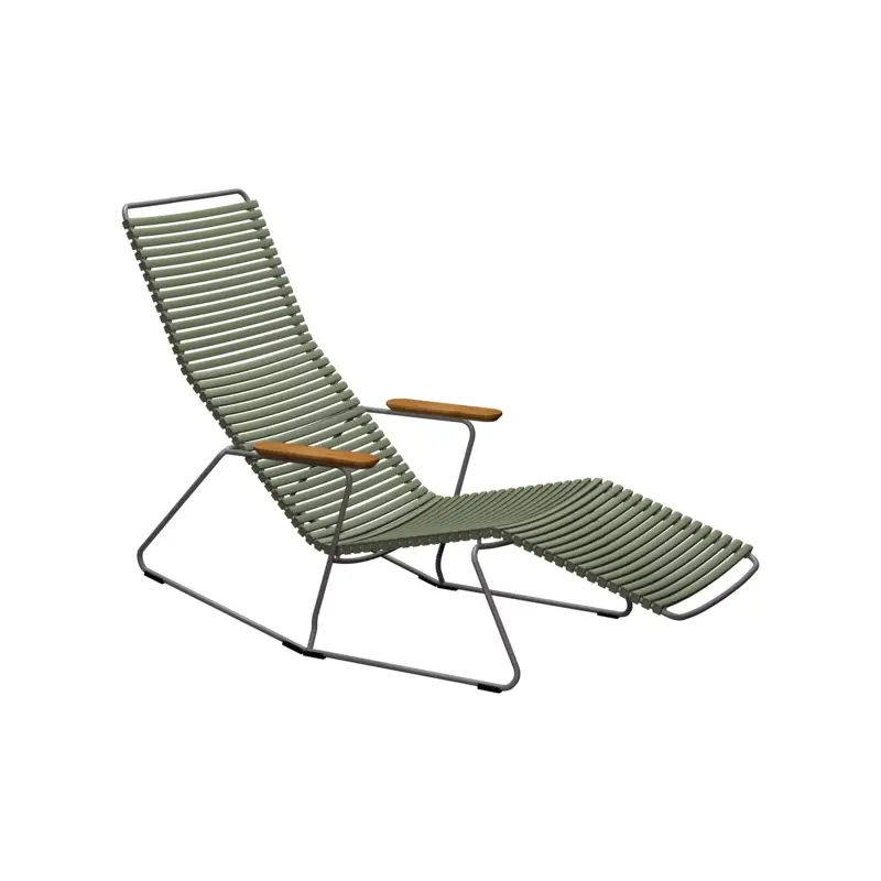 Acheter Direct Outdoor Bench and Sunlounger Sunrocker CLICK Olive greenHOUE