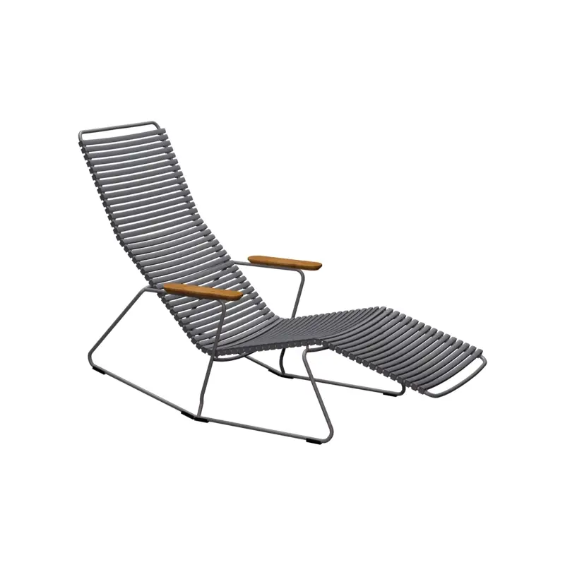 Bain de soleil, chaise longue et hamac Sunrocker CLICK Gris foncéHOUE Commander Maintenant