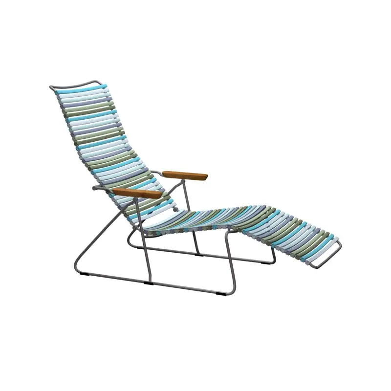 Achat Immédiat Bain de soleil, chaise longue et hamac Sunlounger CLICK Multicolore 2 HOUE