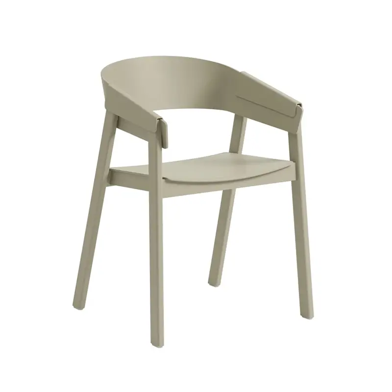Bon Plan Dining Chair COVER ARMCHAIR Dark beigeMUUTO