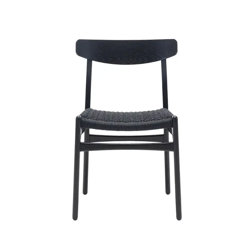 Vente Flash Chaise CH23 Chêne noir/ corde noireCARL HANSEN