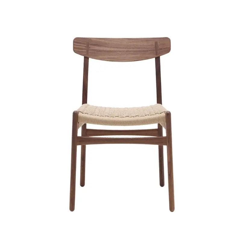 Dining Chair CH23 Walnut oiled/natural ropeCARL HANSEN Acheter En Ligne