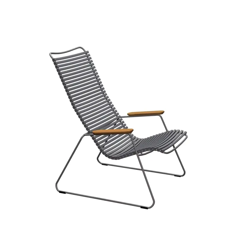 Fauteuil extérieur Fauteuil CLICK Gris foncéHOUE Meilleur Prix