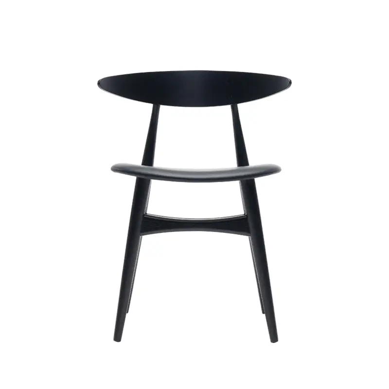 Nouvel Arrivage Dining Chair CH33P Black oak/ Thor 301CARL HANSEN