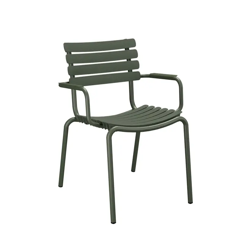 Chaise extérieure Chaise RECLIPS Vert oliveHOUE Commander Vite