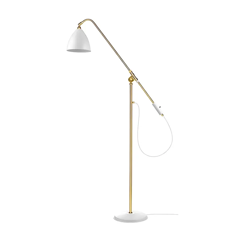 Prix Réduit Floor Lamp BESTLITE BL4 Brass/ whiteGUBI
