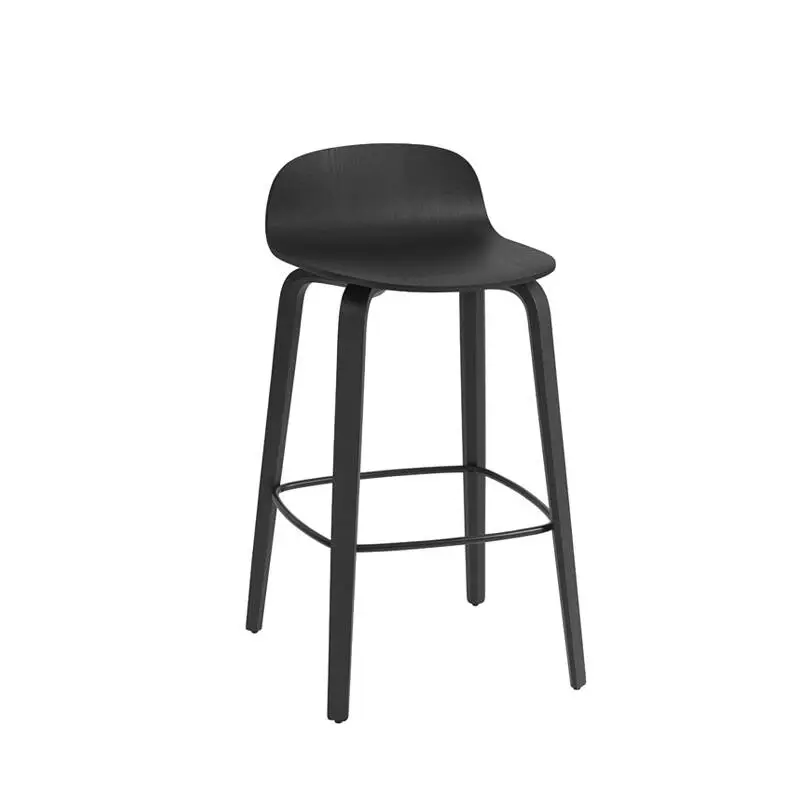 Tabouret haut VISU BARSTOOL NoirMUUTO Solde