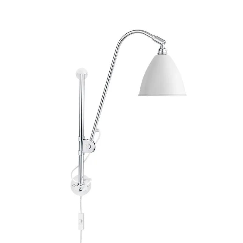 Wall light BESTLITE BL5 Chrome/ whiteGUBI Must-Have