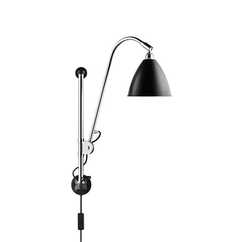Wall light BESTLITE BL5 Chrome/ blackGUBI Produit De Marque