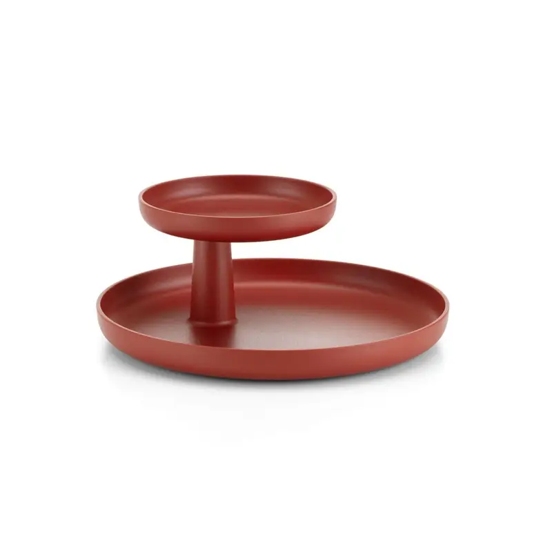 Plateau, plat Plateau pivotant ROTARY TRAY Brique foncéVITRA Offre Spéciale