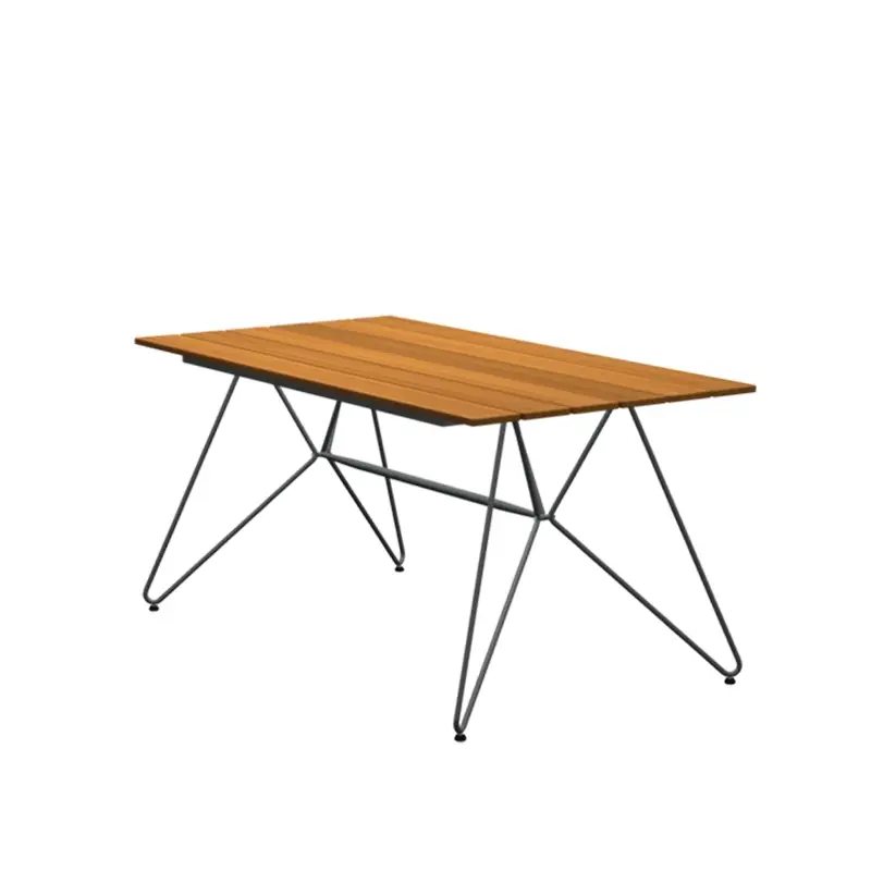 Offre Du Jour Table extérieure Table SKETCH 160x89 Bambou/ grisHOUE