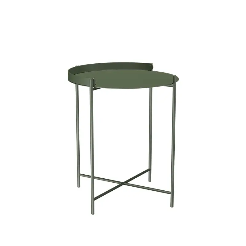 Expédié Aujourd'hui Table basse extérieure Table basse EDGE Ø 46,5 Vert oliveHOUE