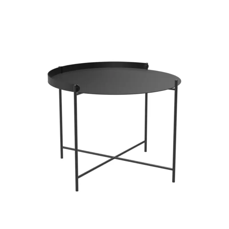 Outdoor Coffee Table EDGE coffee table Ø 62 BlackHOUE Offre Exclusive