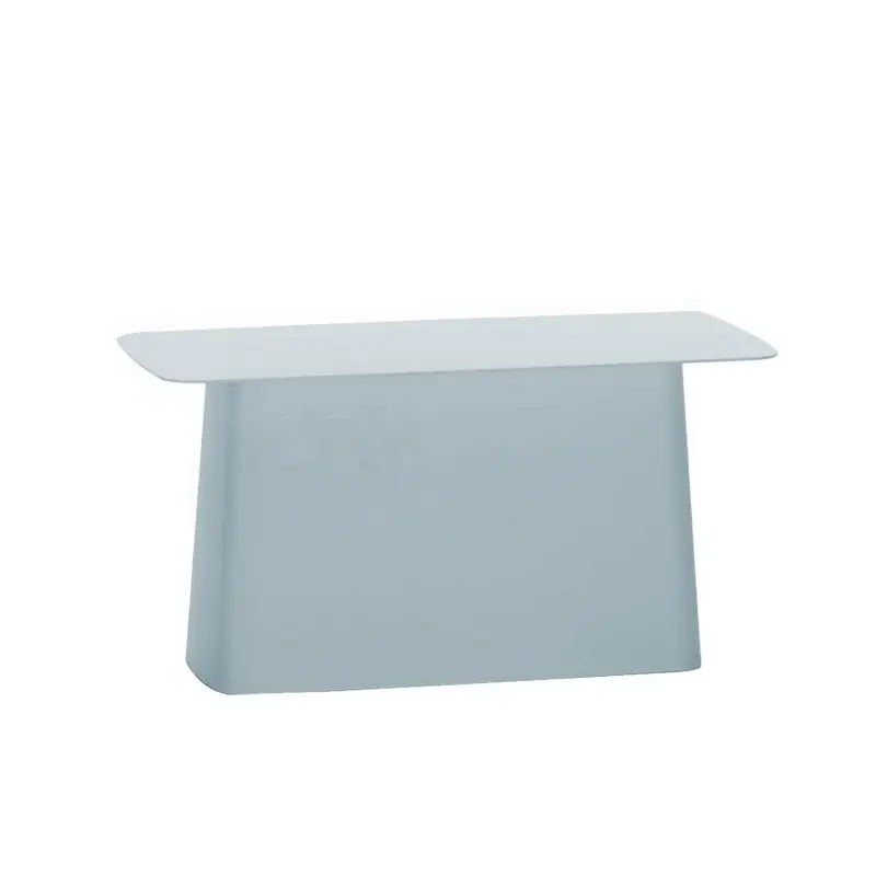 Solde Table d'appoint guéridon METAL SIDE OUTDOOR Gris bleutéVITRA