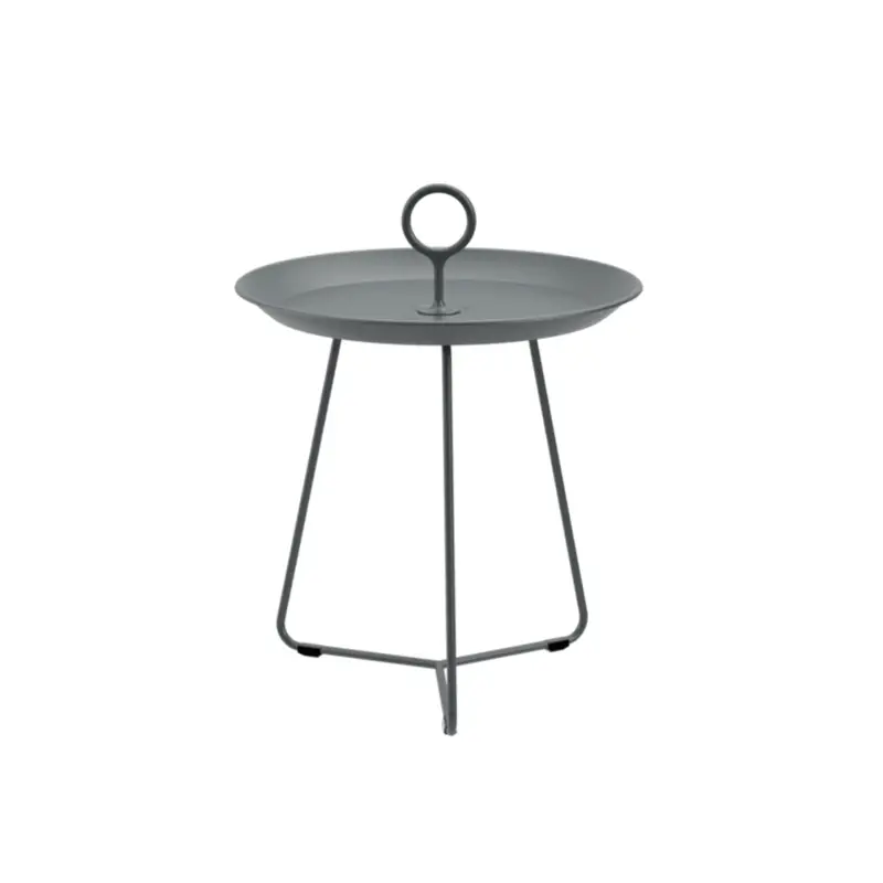 Promotion Table basse extérieure Table basse EYELET Ø 45 Gris foncéHOUE