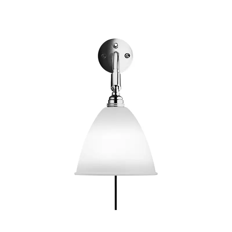 Prix Bas Wall light BESTLITE BL7 Chrome/ porcelainGUBI