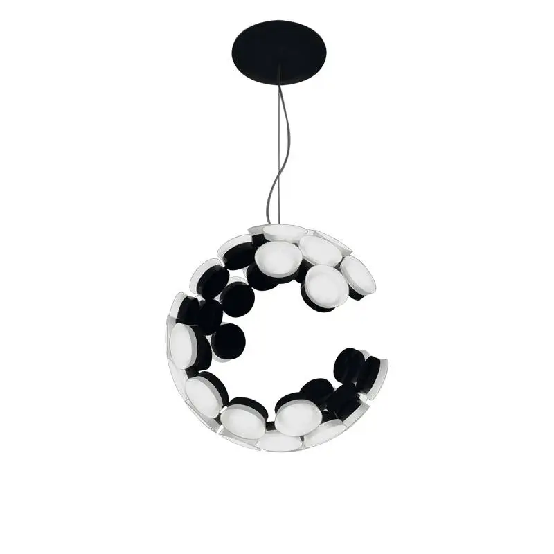 Vente Directe Pendant Light SCOPAS White and blackARTEMIDE