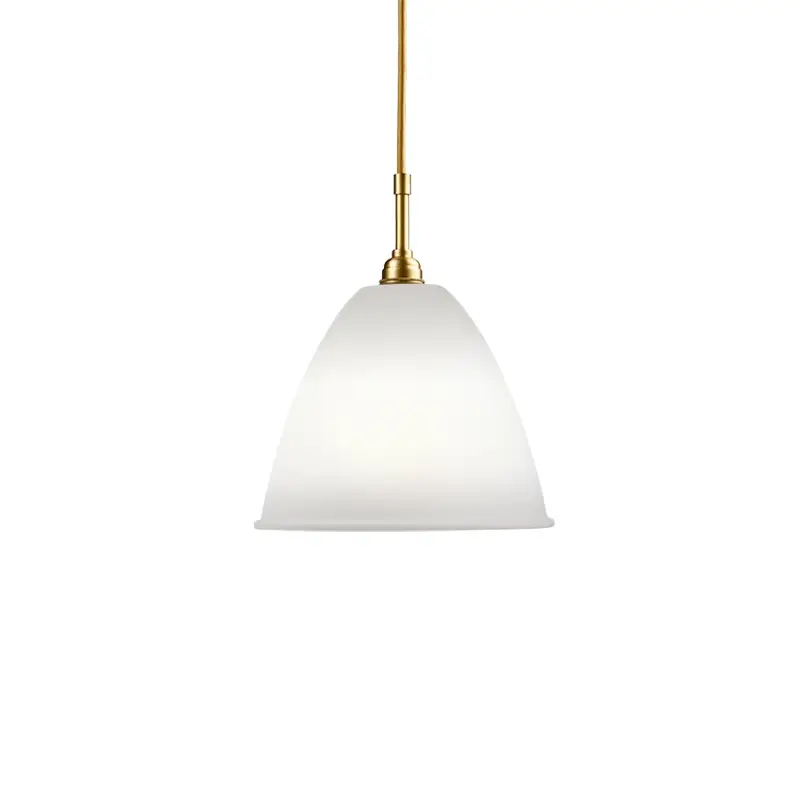 Suspension BESTLITE BL9 M Ø21 Laiton/ porcelaineGUBI Paiement Sécurisé