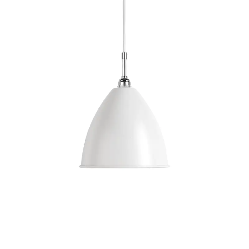 Pendant Light BESTLITE BL9 M Ø21 Chrome/ whiteGUBI Populaire