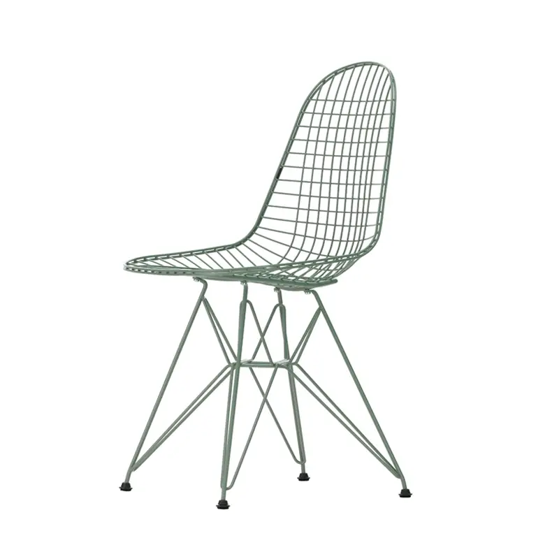 Dining Chair EAMES WIRE CHAIR DKR Moss green EamesVITRA Populaire