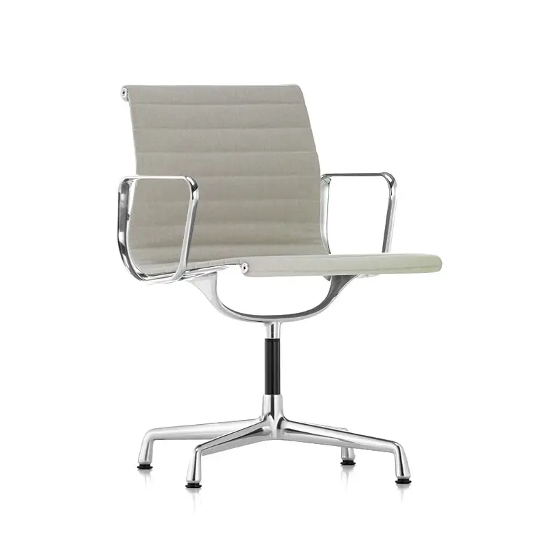 Chaise ALUMINIUM CHAIR EA 103 Fixe Gris chaud/ ivoireVITRA Affaire À Saisir
