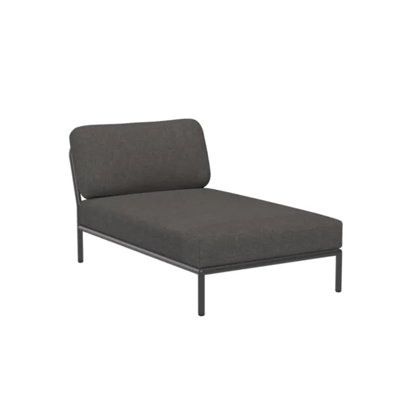 Outdoor LEVEL Basic dark grey chaise longueHOUE Offre Du Jour