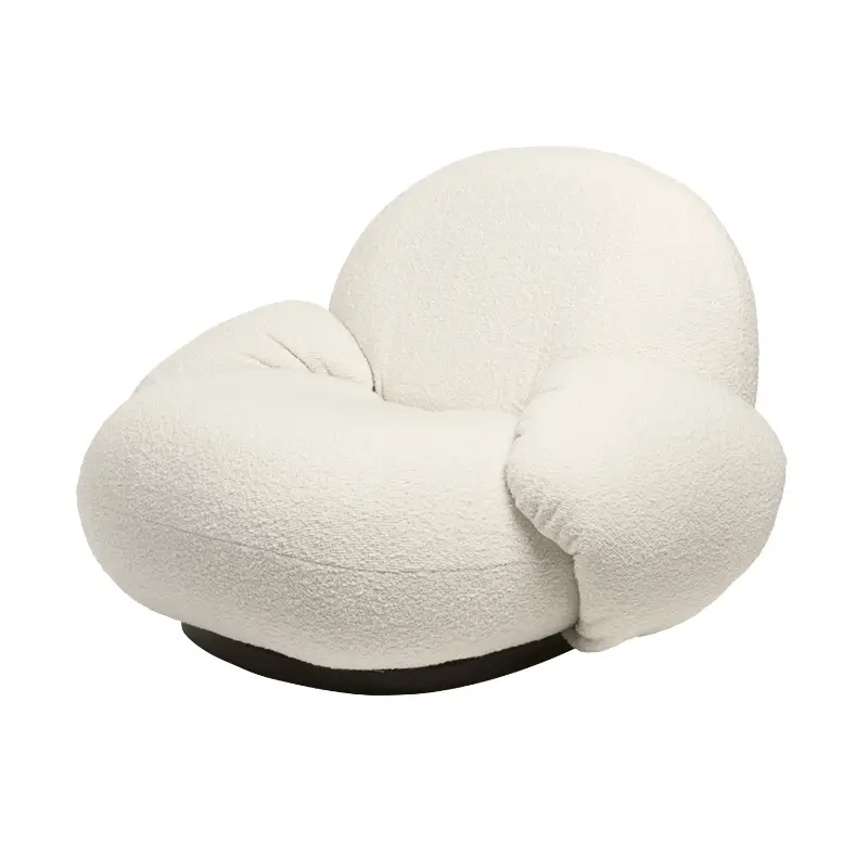 Fauteuil PACHA base pivotante avec accoudoirs Karakorum 001GUBI Nouvelle Collection