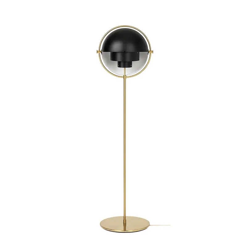 Floor Lamp MULTI-LITE Brass/ blackGUBI Achat Immédiat